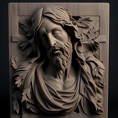 3D model st jesus (STL)